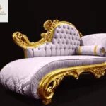 Tufted Scroll Diwan