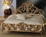 Royal Carved Wood Bed - Image 3