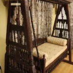 Traditional Royal Wooden Swing (Jhoola)