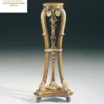 Gilded Carved Flower Stand