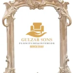 Carved Wooden Mirror Frame