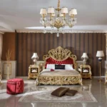 Royal Victorian Carved Bed Set