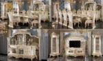 Luxury Hand-Carved Dining Chair Set