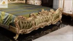 Royal Gold Carved Bedroom Set - Image 6